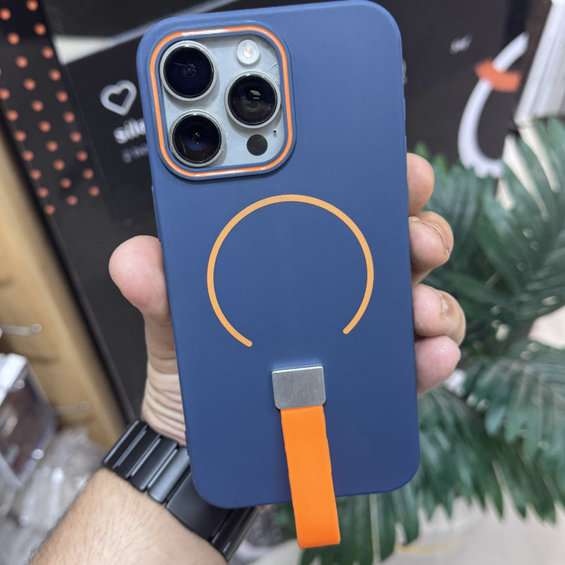 Case with orange handle 