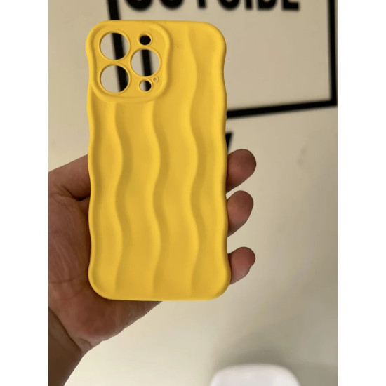 Zigzag silicon Cover For iphone 14 promax