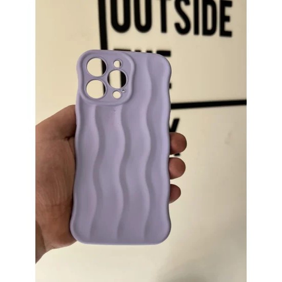 Zigzag silicon Cover For iphone 14 promax