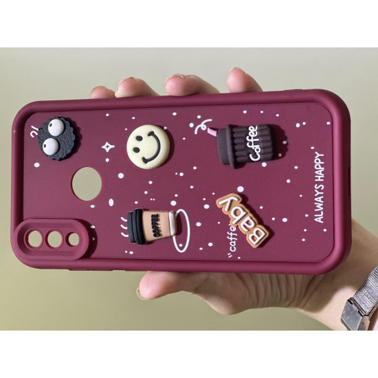 Toys Silicon Cover For huawei y7 2019